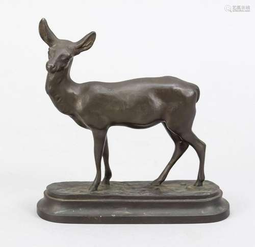 signed Vidal La`Voegel, red deer