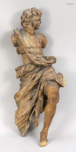 wood sculptor 18th c., angel?, pr