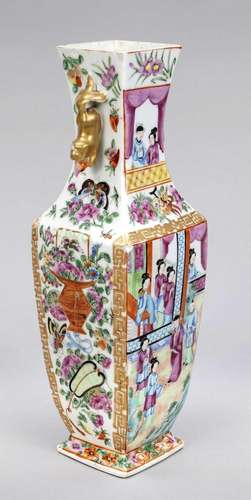 Famille Rose vase, China (Canton)