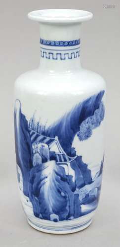 Vase with landscape decoration in