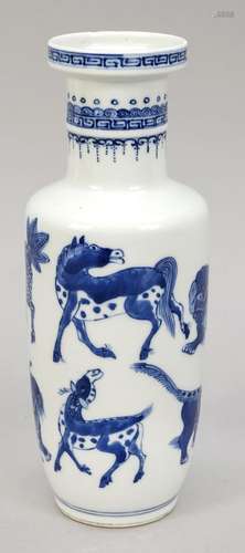 Vase with animals, China, probabl