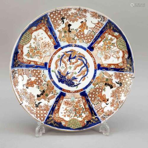 Imari charger, Japan, 19th c., (E