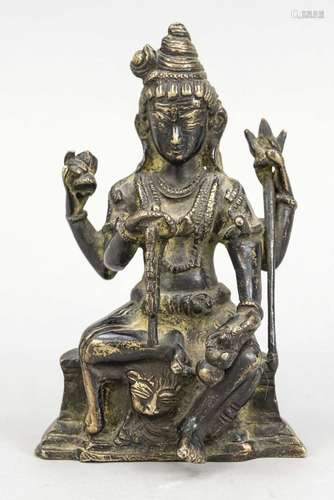 Shiva, India, 19th century, bronz