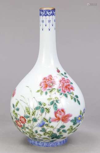 Famille Rose vase, China, 20th c.