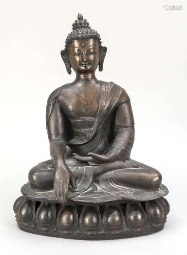 Buddha, China/Tibet?, bronze, 19t