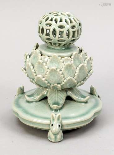 Lotus censer, Korea?, 20th c., lo