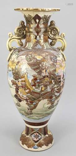 Large Satsuma vase, Japan, c. 190