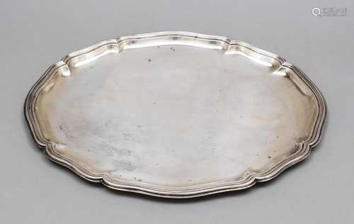 Oval tray, German, 20th centur