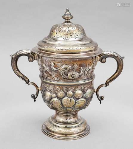 Lidded goblet, England, 1752,