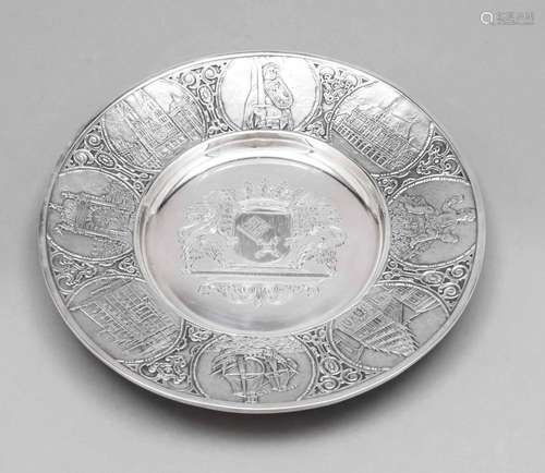 Bremen show plate, German, mid