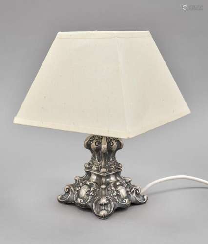 Small table lamp, 20th c., bas