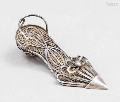 Miniature shoe, 20th century,