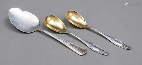 Three serving pieces, German,