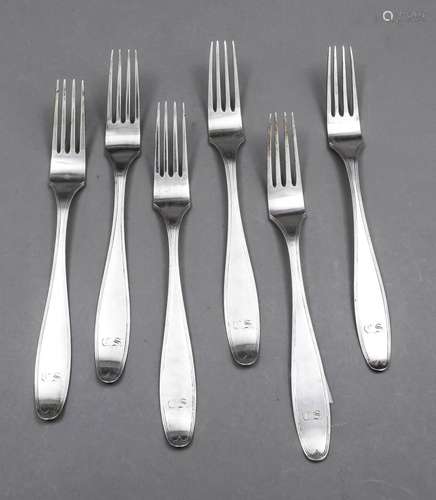 Six forks, German, early 19th