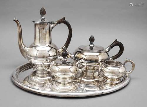 Four-piece coffee and tea cent