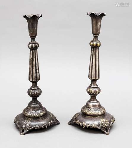 Pair of candlesticks, Poland,