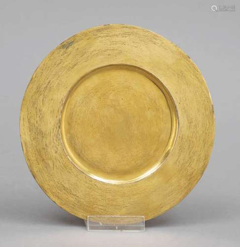 Round wafer bowl, 19th century