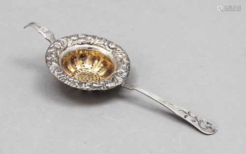 Tea strainer, German, 20th cen