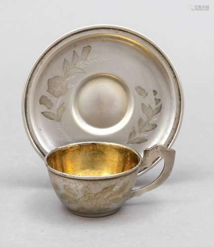 Cup with saucer, Russia/Soviet