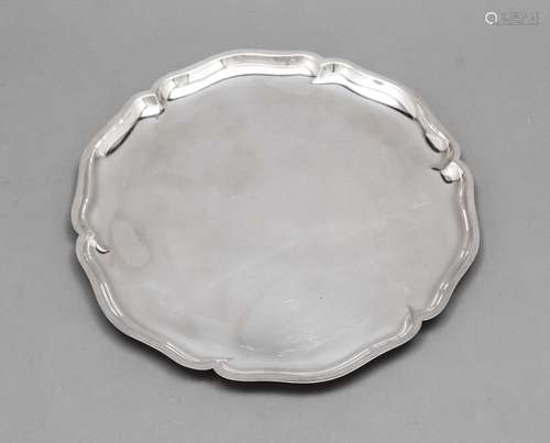 Round tray, German, 20th centu