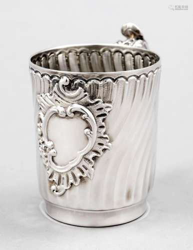 Handle mug, German, c. 1900, s