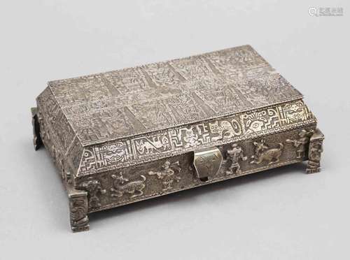 Rectangular lidded box, Mexico