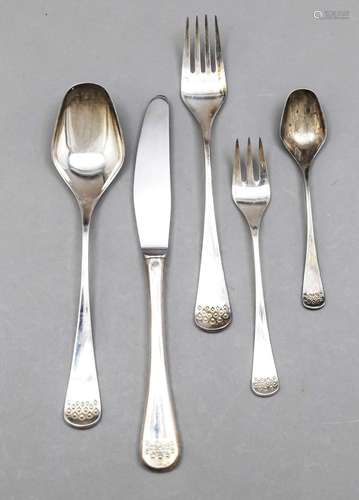 Cutlery for six persons, Germa