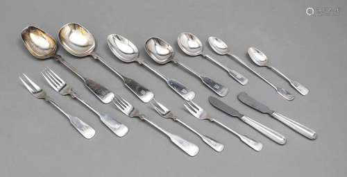 55-piece rest cutlery, German,