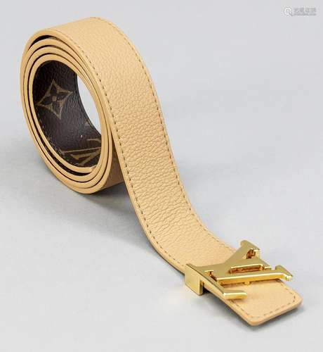 Louis Vuitton, reversible belt,