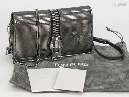 Tom Ford, Small Zip Front Leathe