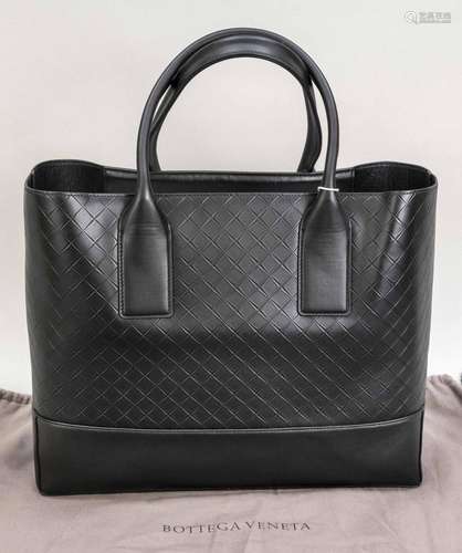 Bottega Veneta, Black Intarsio L