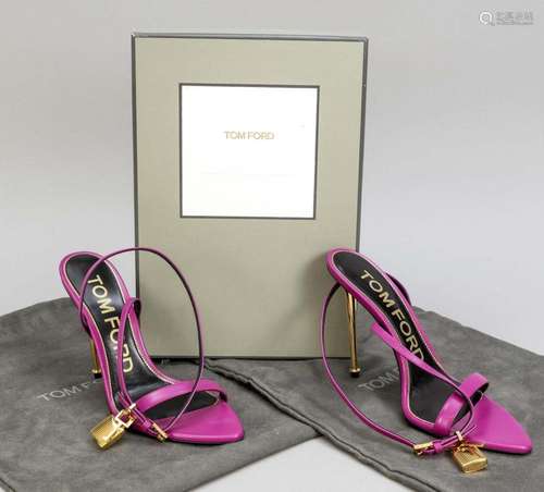 Tom Ford, High Heel Padlock Leat