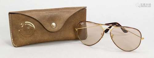 Ray Ben, sunglasses, narrow gold