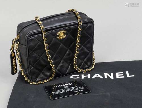 Chanel, Black Mini Quilted Lambs