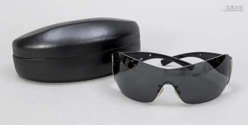 Prada, sunglasses, black plastic