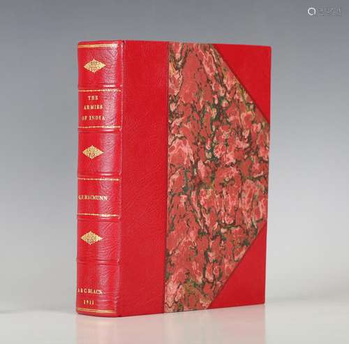 BINDING. - G.F. MACMUNN. The Armies of India. London: Adam a...