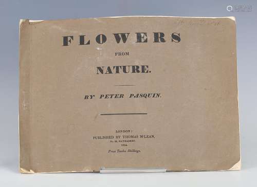 [ALKEN, Henry.] Peter PASQUIN. Flowers from Nature. London: ...