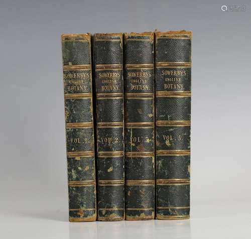 SMITH, James Edward and James SOWERBY. English Botany; or, C...