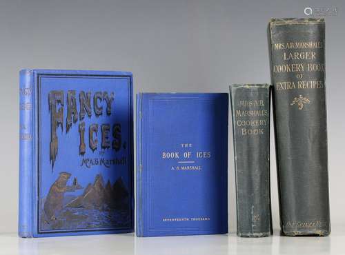 FOOD & DRINK. - Mrs. A.B. MARSHALL. Fancy Ices. London: ...