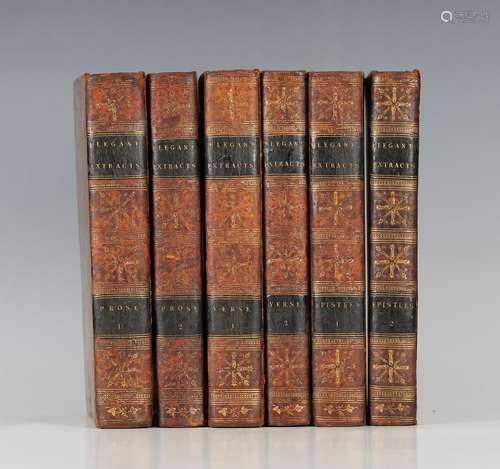 BINDINGS. Elegant Extracts: or, Useful and Entertaining Piec...