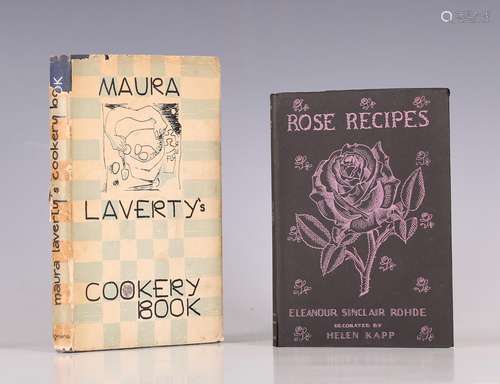 COOKERY. - Maura LAVERTY. Cookery Book. London: Longmans, Gr...