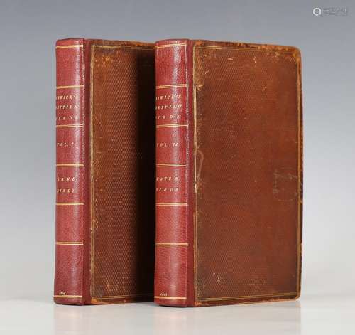 BEWICK, Thomas. A History of British Birds. Newcastle: Edwar...