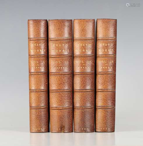 BINDING. - John KEATS. The Poetical Works and Other Writings...