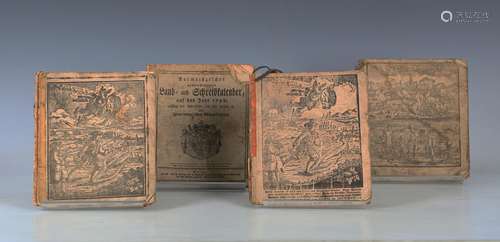 GERMAN ALMANACKS. Europaischer Geschichts, Haus und Staats K...