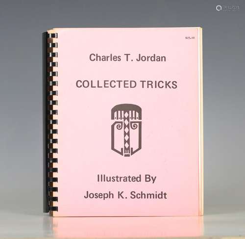 CONJURING. - Charles T. JORDAN. Collected Tricks. New Jersey...