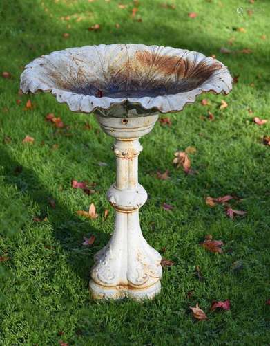 A VICTORIAN CAST IRON FOUNTAIN IN THE MANNER OF HANDYSIDE, L...