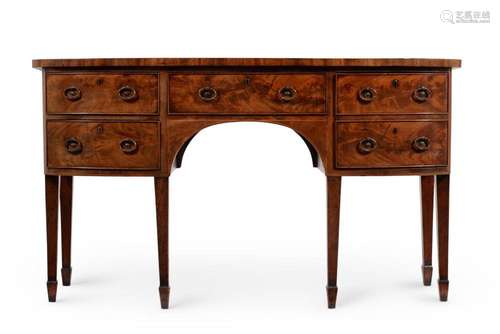 A GEORGE III MAHOGANY SIDEBOARD, CIRCA 1770