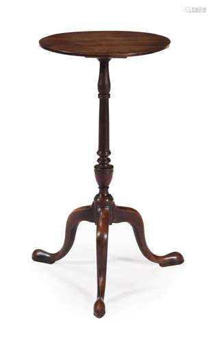 A GEORGE III MAHOGANY TRIPOD WINE TABLE, CIRCA 1780