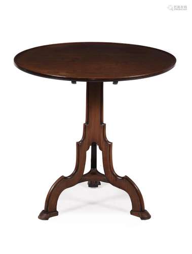 A GEORGE II MAHOGANY TRIPOD TABLE, IN THE MANNER OF WILLIAM ...