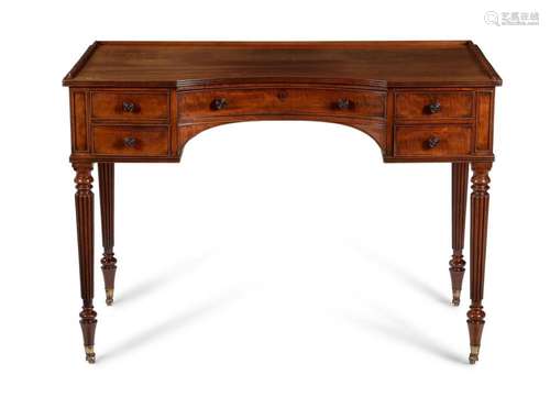 A REGENCY MAHOGANY SIDE TABLE, ATTRIBUTED TO GILLOWS, CIRCA ...